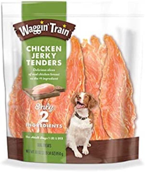 1684153358_41huAcH02wL._AC_.jpg Waggin' Train Chicken Jerky Dog Treats - Limited Ingredient & Natural