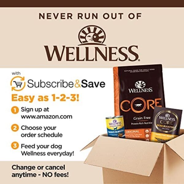 Premium Wellness CORE Natural Grain Free Dry Dog Food for Small Breeds - 4-Pound Bag