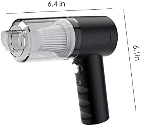 Powerful Cordless Car Vacuum Cleaner - Remove Pet Hair, Dust & Food Residues