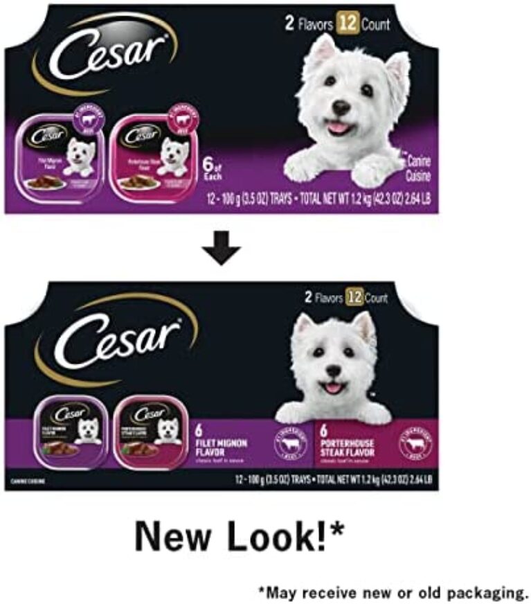 Premium Gourmet Dog Food Variety Pack | CESAR CLASSICS: Filet Mignon & Porterhouse Steak Flavors