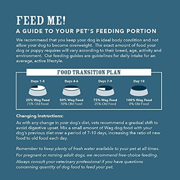 Wag Small Breed Dry Dog Food: Chicken & Brown Rice Formula | Premium Nutrition