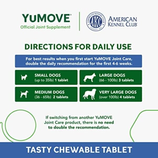 516c5Oz1AlL._AC_.jpg YuMOVE Senior Dog Tablets - Ultimate Joint Care Solution | Buy Now