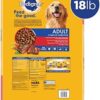 Pedigree Adult Dog Food - Grilled Steak & Vegetable Kibble | 18 lb Bag