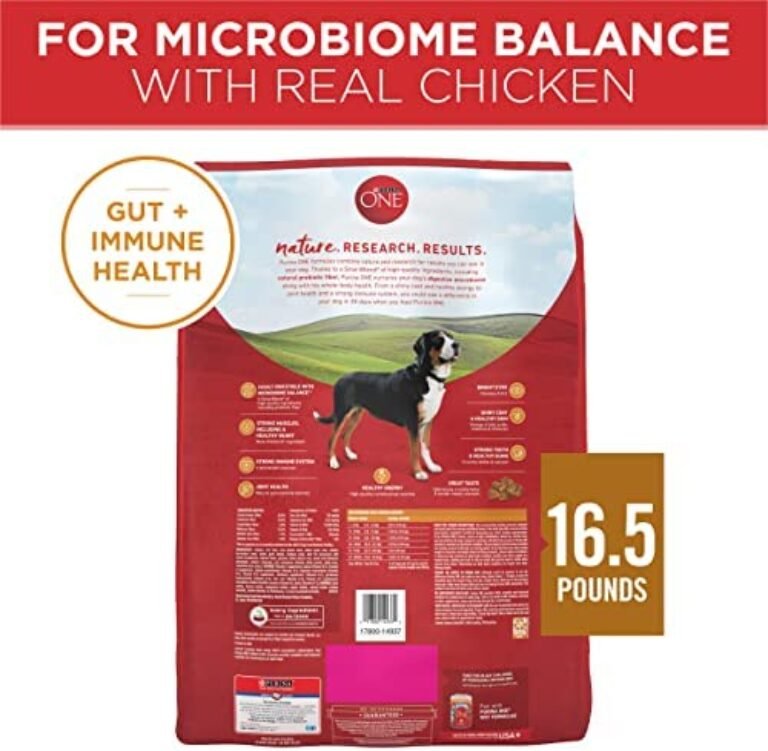 51C1OaV7wTL._AC_.jpg Purina ONE Chicken and Rice Formula Dry Dog Food - 16.5 lb. Bag