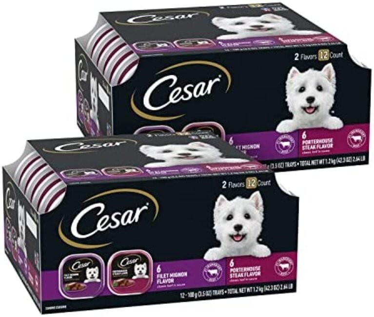 Premium Gourmet Dog Food Variety Pack | CESAR CLASSICS: Filet Mignon & Porterhouse Steak Flavors