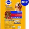 51Mcq1cVGL._AC_.jpg Pedigree Adult Dog Food - Grilled Steak & Vegetable Kibble | 30 lb Bag