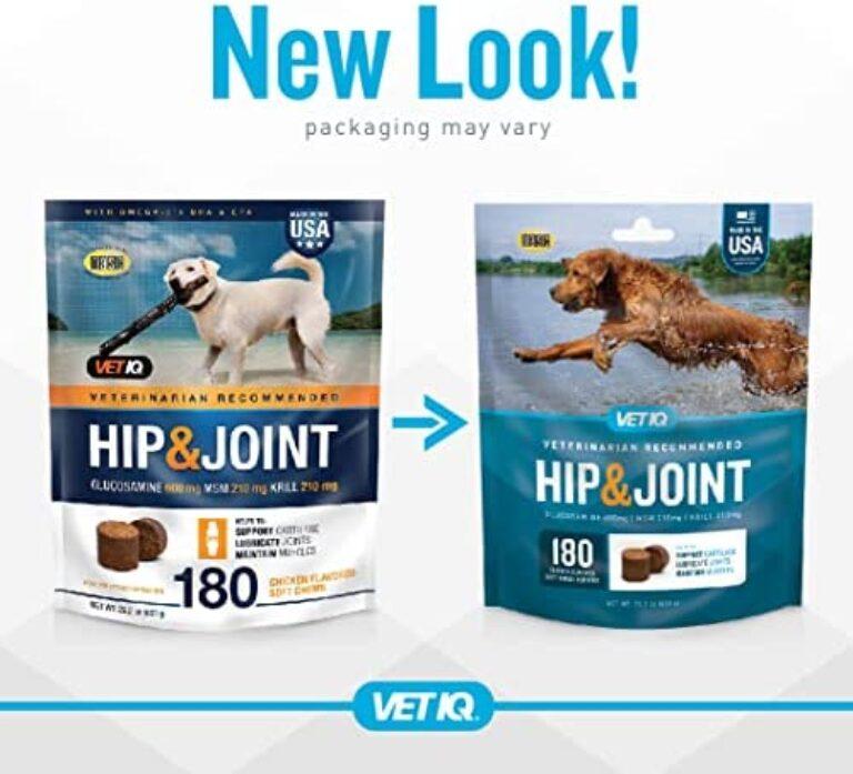 51Wlp6PvqCL._AC_.jpg VetIQ Hip & Joint Supplement for Dogs - Anti-Inflammatory Support