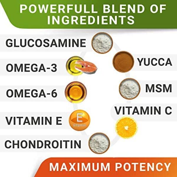 Glucosamine Treats for Dogs with Joint Supplement: Enhance Mobility & Flexibility