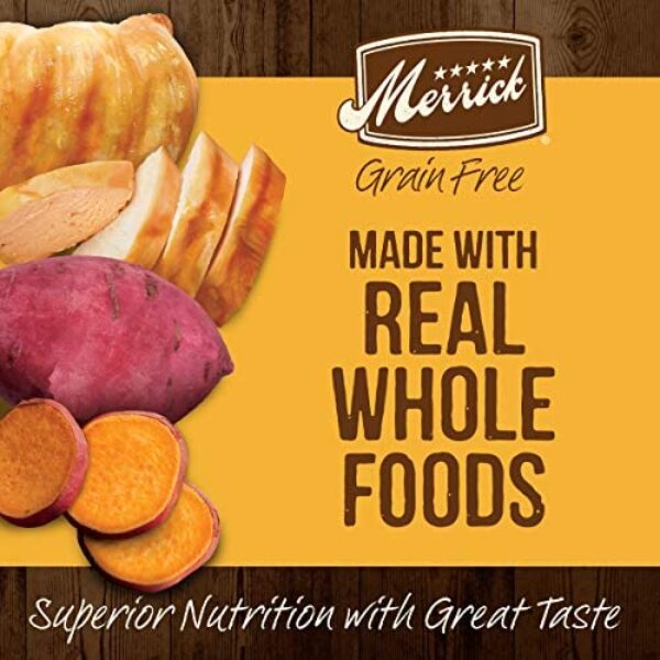 51aTPaGg4CL._AC_.jpg Merrick Dry Dog Food - Real Chicken and Sweet Potato | Grain Free Recipe