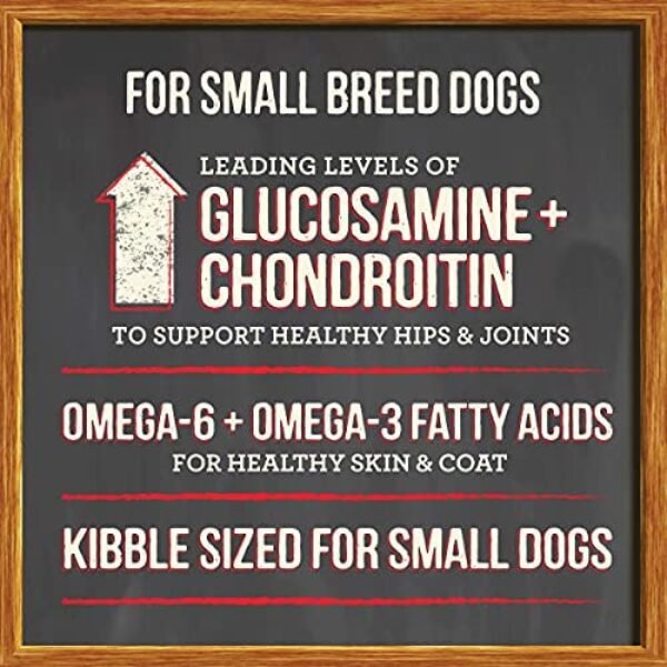 51bEsF24hbS._AC_.jpg Merrick Classic Healthy Grains Dry Dog Food Small Breed Recipe - 4.0 Lb Bag