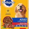Pedigree Adult Dog Food - Grilled Steak & Vegetable Kibble | 18 lb Bag