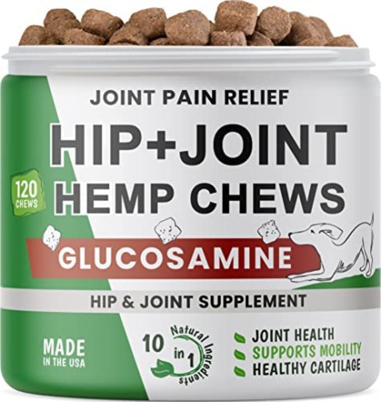 Hemp Dog Treats for Joints Health - Natural Joint Pain dog supplements for joints