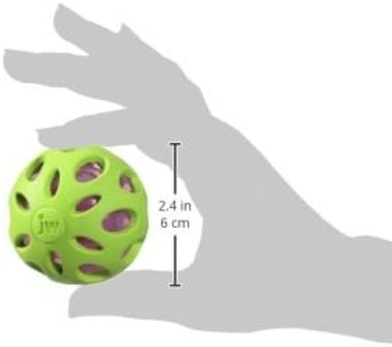 31XMcFltvtL._AC_.jpg Unleash Fun with JW Pet Crackle Heads Crackle Ball - Small