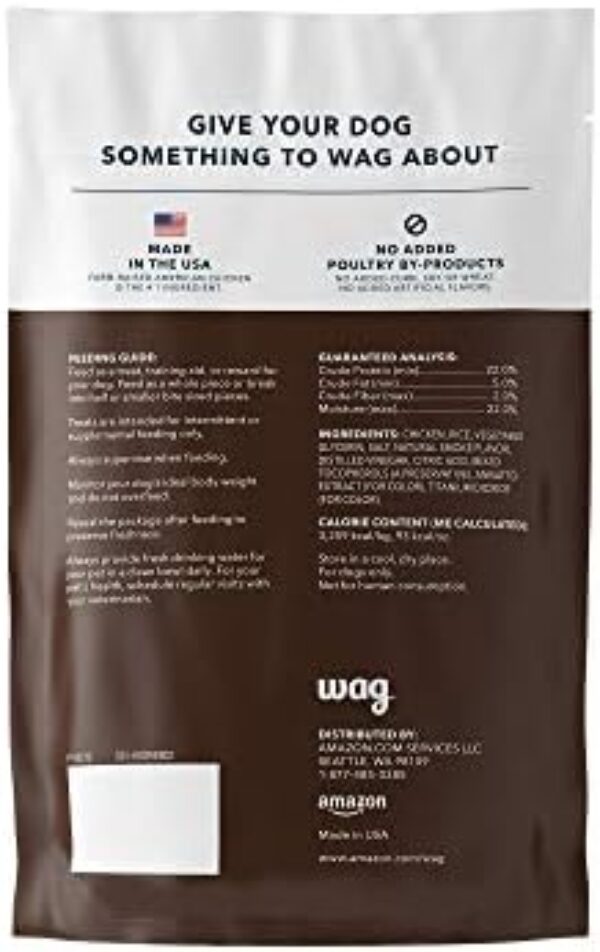 Wag Dog Treats Chicken and Waffle Bites - Delicious Treats for Your Dog