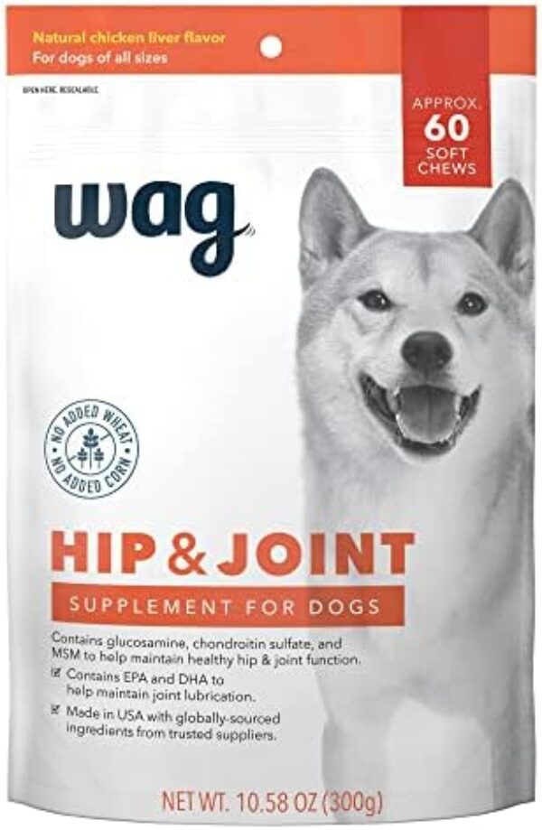 Wag Hip & Joint Soft Chews for Dogs - Boost Mobility | Mott Klee Foundation