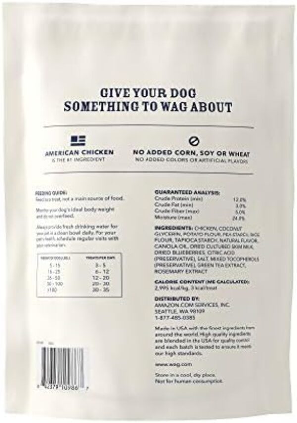 Wag Chicken Flavor Training Treats for Dogs - Delicious and Nutritious Rewards