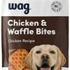 Wag Dog Treats Chicken and Waffle Bites - Delicious Treats for Your Dog