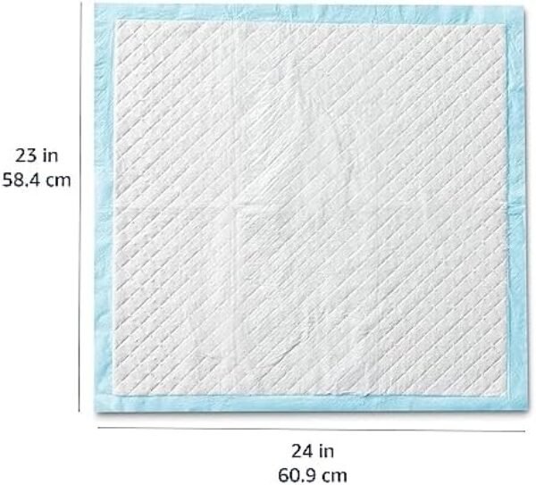 51djZBNrNL._AC_.jpg Premium Amazon Basics Dog and Puppy Pee Pads - Pack of 80 | Reliable Potty Training Solution