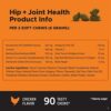 PetHonesty Hip & Joint Health: Best Dog Joint Supplement with Glucosamine, Chondroitin, MSM, and Turmeric
