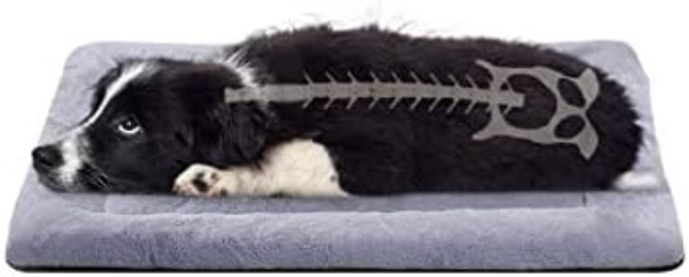 31n7OcPihWL._AC_.jpg PETCIOSO Super Soft Dog Cat Crate Bed Blanket - Cozy Pet Bedding