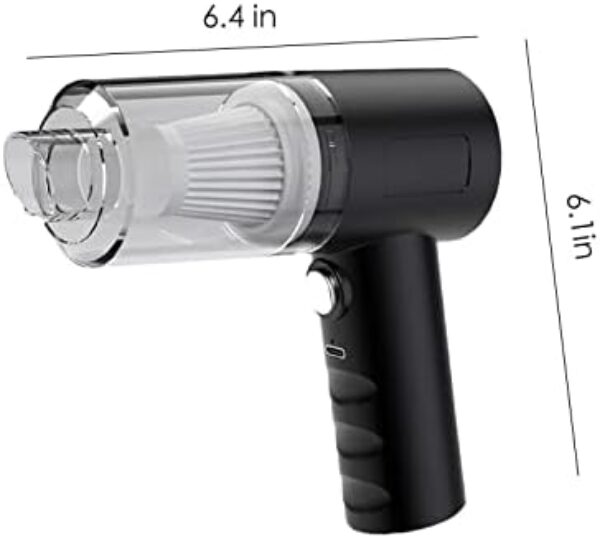 31puX6V-rL._AC_.jpg Byikun Portable Car Vacuum: Powerful and Cordless Handheld Cleaner