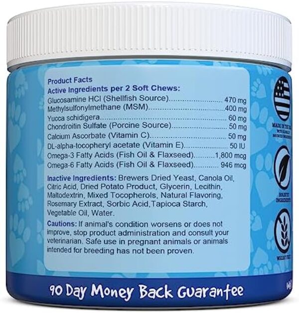 Premium Glucosamine Joint Supplement for Dogs - Made in USA | Buy Now