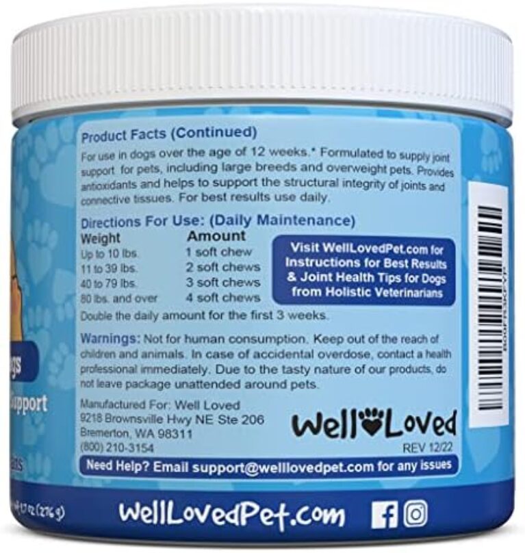 Premium Glucosamine Joint Supplement for Dogs - Made in USA | Buy Now