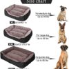 51LmOremxFS._AC_.jpg PUPPBUDD Orthopedic Dog Beds, Rectangle,Washable, Warming, Comfortable and Breathable Pet Sofa for Medium Dogs