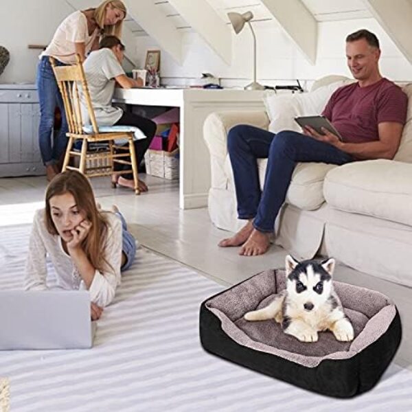 51TKoTRz86S._AC_.jpg PUPPBUDD Orthopedic Dog Beds, Rectangle,Washable, Warming, Comfortable and Breathable Pet Sofa for Medium Dogs