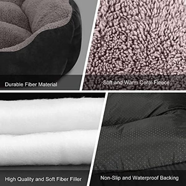 51qXTATvgES._AC_.jpg PUPPBUDD Orthopedic Dog Beds, Rectangle,Washable, Warming, Comfortable and Breathable Pet Sofa for Medium Dogs