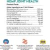 NaturVet Hemp Joint Health, Joint Care Support Supplement for Dogs, Soft Chews, 60ct Made in The USA