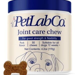 Petlab Co. Joint Care Chews - High Levels of Glucosamine dog supplements for joints