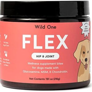 Wild One Flex Hip & Joint Supplements, Soft-Chews, Promote Mobility dog supplements for joints