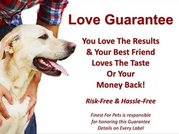 51WA4cn9q2L._AC_.jpg Premium Liquid Glucosamine Hip and Joint Supplement for Dogs - Fast Natural Arthritis Pain Relief and Better Mobility - Extra Strength with Chondroitin MSM and Hyaluronic Acid. Made in USA 16oz.