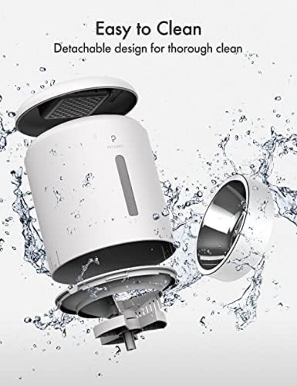 41gQ7U1SU-L._AC_.jpg PETLIBRO Automatic Cat Food Dispenser, Automatic Dog Feeder with Freshness Preservation, Timed Cat Feeders for Dry Food, Up to 50 Portions 6 Meals Per Day, Granary Pet Feeder for Cats/Dogs,White