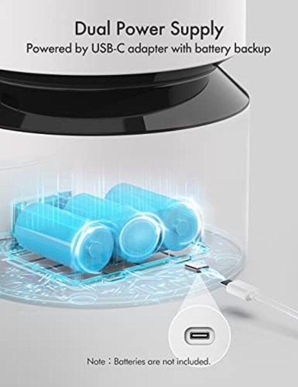 41kYiyjmBFL._AC_.jpg PETLIBRO Automatic Cat Food Dispenser, Automatic Dog Feeder with Freshness Preservation, Timed Cat Feeders for Dry Food, Up to 50 Portions 6 Meals Per Day, Granary Pet Feeder for Cats/Dogs,White