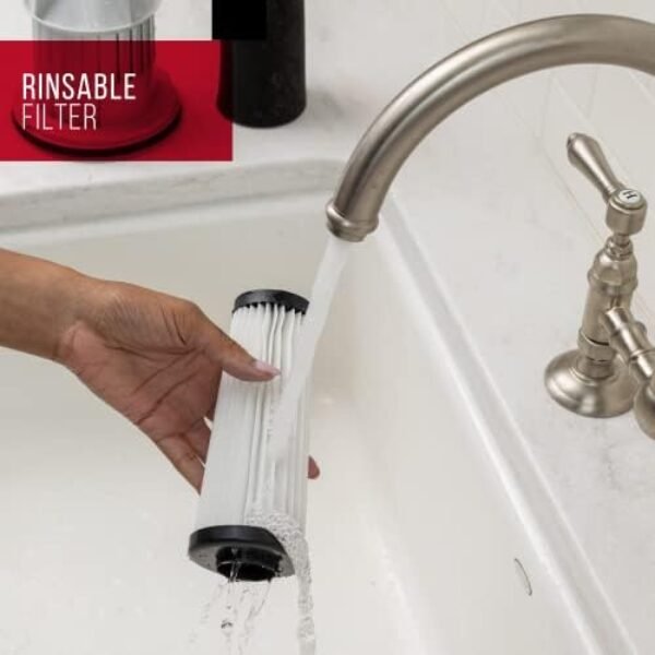 41lLH9leQIL._AC_.jpg Dirt Devil Endura Reach Bagless Upright Vacuum Cleaner - UD20124V (Red)