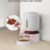 41lavyKRZiL._AC_.jpg PETLIBRO Automatic Cat Food Dispenser, Automatic Dog Feeder with Freshness Preservation, Timed Cat Feeders for Dry Food, Up to 50 Portions 6 Meals Per Day, Granary Pet Feeder for Cats/Dogs,White