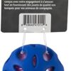 Petmate Crackle Heads Crackle Ball Crunchy Noise Chew Fetch Toy for Dogs Assorted Colors, Medium 3' Diameter