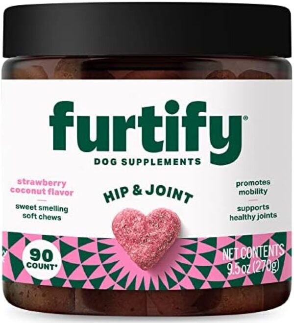 Furtify Hip and Joint Chews for Dogs I Dog Joint Furtify Hip and Joint Chews: Advanced Support for Dogs