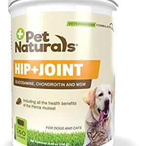 Pet Naturals Hip and Joint Supplement with Glucosamine, Chondroitin and dog supplements for joints