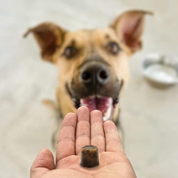 PHS Joint MAX Triple Strength (TS) Soft Chews for Dogs - Glucosamine, Chondroitin, MSM, Turmeric, Omega 3 - Hip and Joint Pain Relief and Support for Dogs - Made in USA - 120 Soft Chews