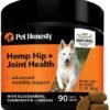 Pet Honesty Hemp Hip & Joint Supplement for Dogs - dog supplements for joints