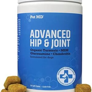 Pet MD Glucosamine for Dogs | Dog Joint Supplement with dog supplements for joints