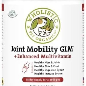 Wholistic Pet Organics - Dog Joint Supplement: Joint Mobility with dog supplements for joints