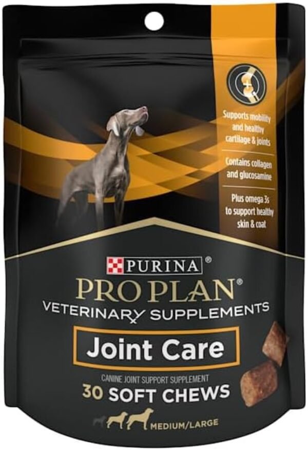 Purina Pro Plan Veterinary Diets Joint Health Mobility Large Breed dog supplements for joints